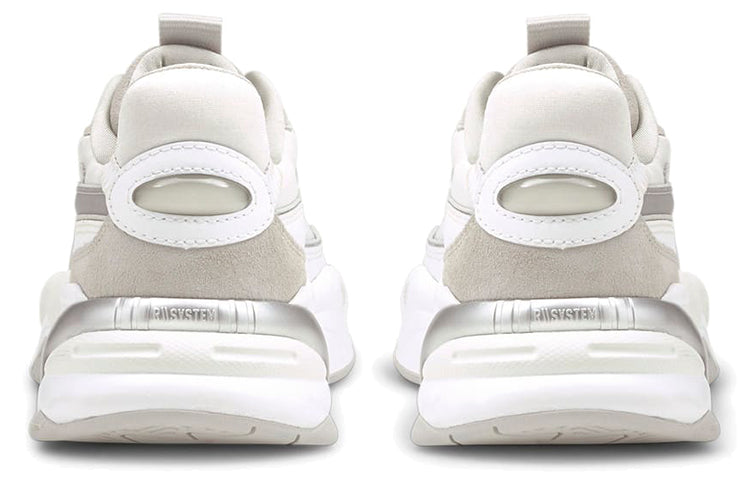 (WMNS) PUMA Rs-2K Metallic Sports Running Shoes For White/Grey 375134-02