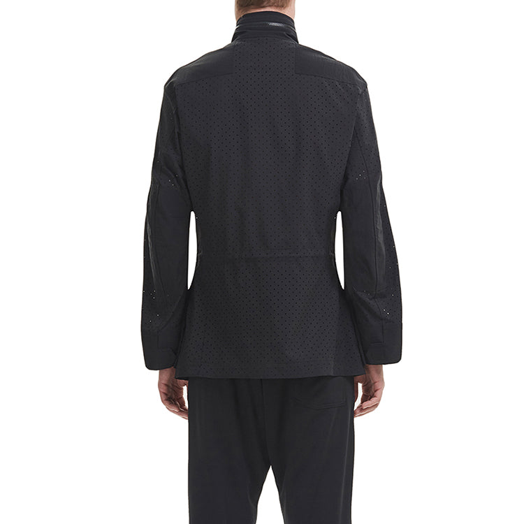 adidas Y-3 Checker Mesh Field Jacket 'Black' DY7307