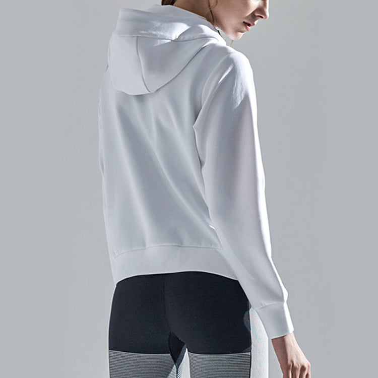 (WMNS) FILA athletics Knit White Jacket A11W031503F-WT