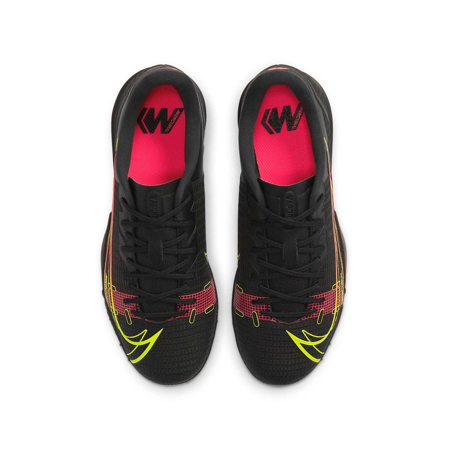 (GS) Nike Mercurial Vapor 14 Academy TF Turf 'Black Red' CV0822-090