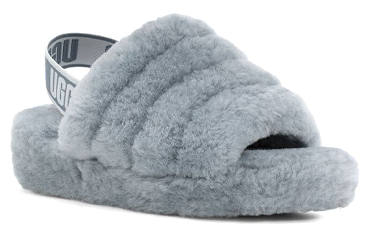 (WMNS) UGG Fluff Yeah 'Ash Fog' 1095119-AFG