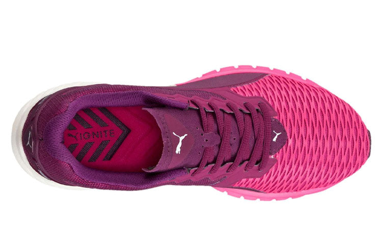 (WMNS) PUMA Ignite Dual Low Top Running Shoes Pink/Purple 189148-03