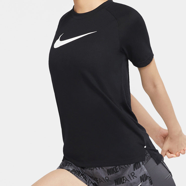 (WMNS) Nike Breathe Tailwind Dri-FIT Running Short Sleeve Black CZ8521-010