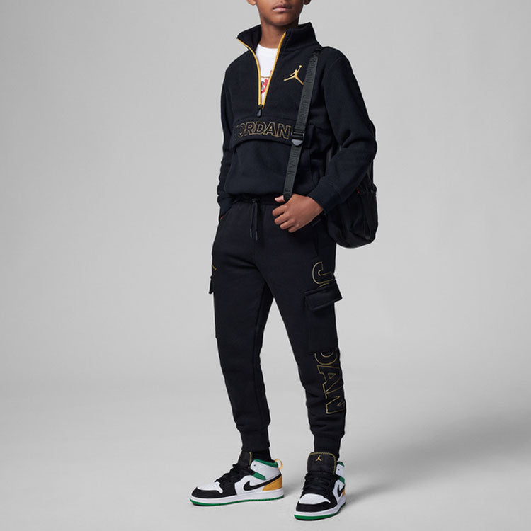 (GS) Air Jordan Sportswear Cargo Pants 'Black' FD0715-010