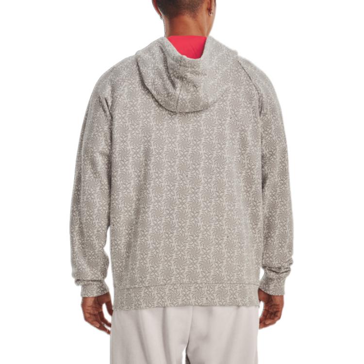 Under Armour Terry Lunar New Year Printed Full-Zip Jacket 'Grey' 1375340-593