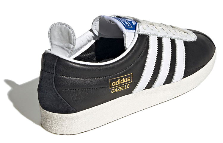 adidas Gazelle Vintage 'Black Gold Metallic' FU9658