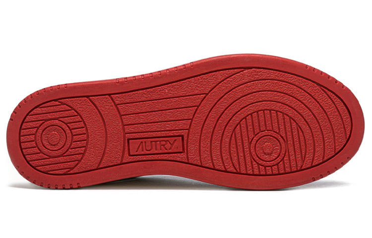 (WMNS) Autry Medalist Low Leather 'Red White' AULW-WB02
