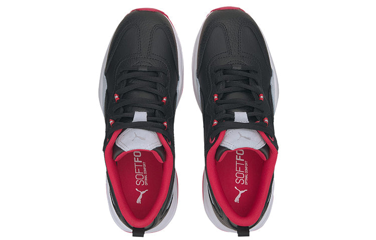 (WMNS) PUMA Cilia Lux 'Black Rose Red' 370282-11