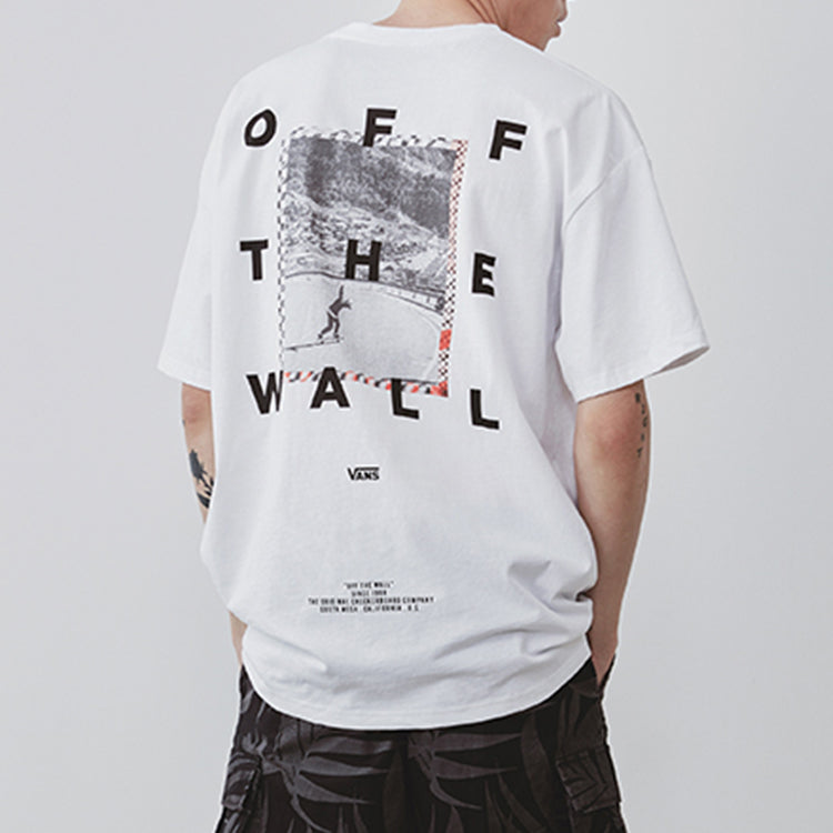 Vans Short Sleeve Couple Style White VN0A4P51WHT1