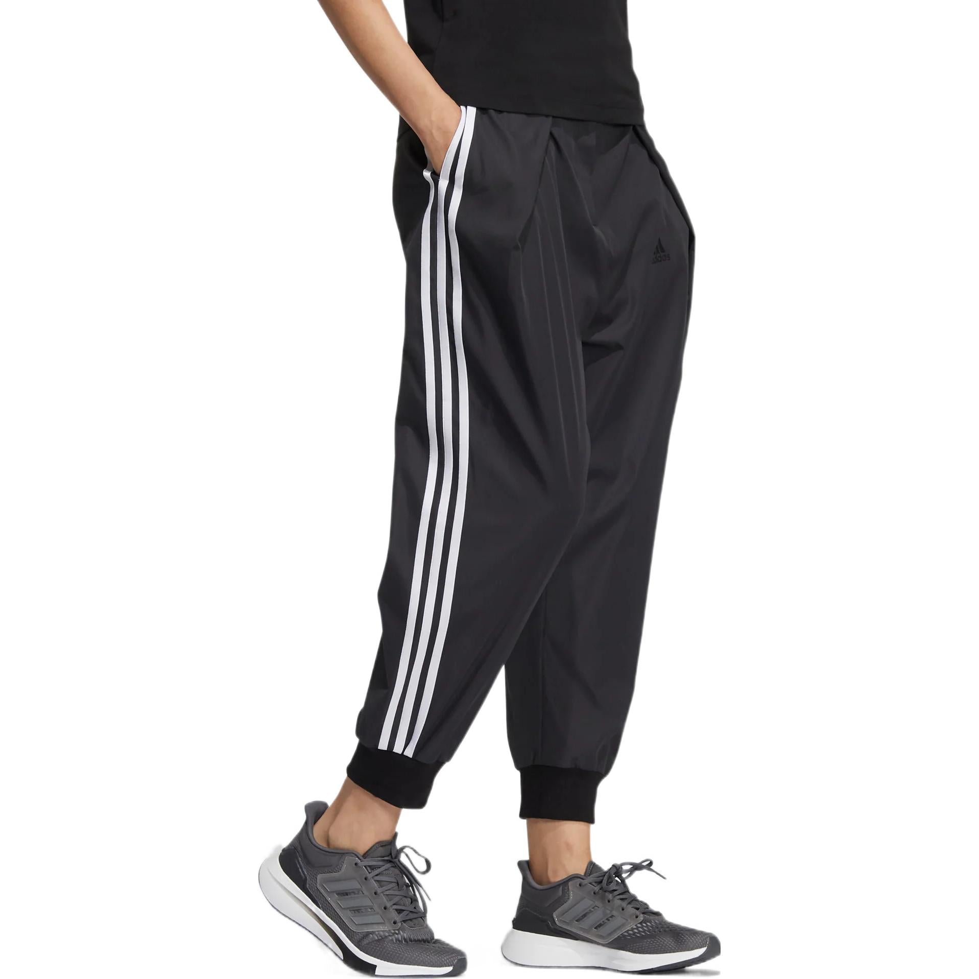 adidas Woven Track Pants Asia Sizing 'Black' HF2504