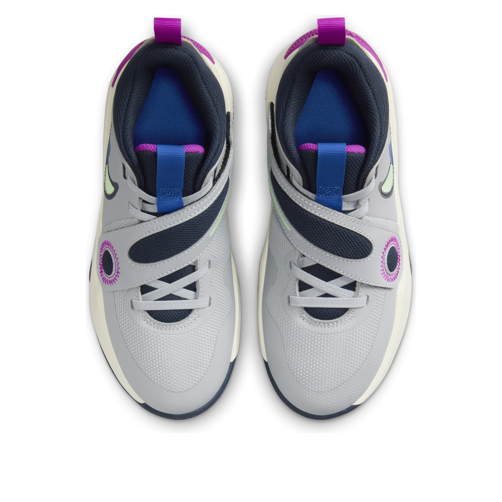 (GS) Nike Team Hustle D 11 SE 'Wolf Grey Obsidian' FN5005-001