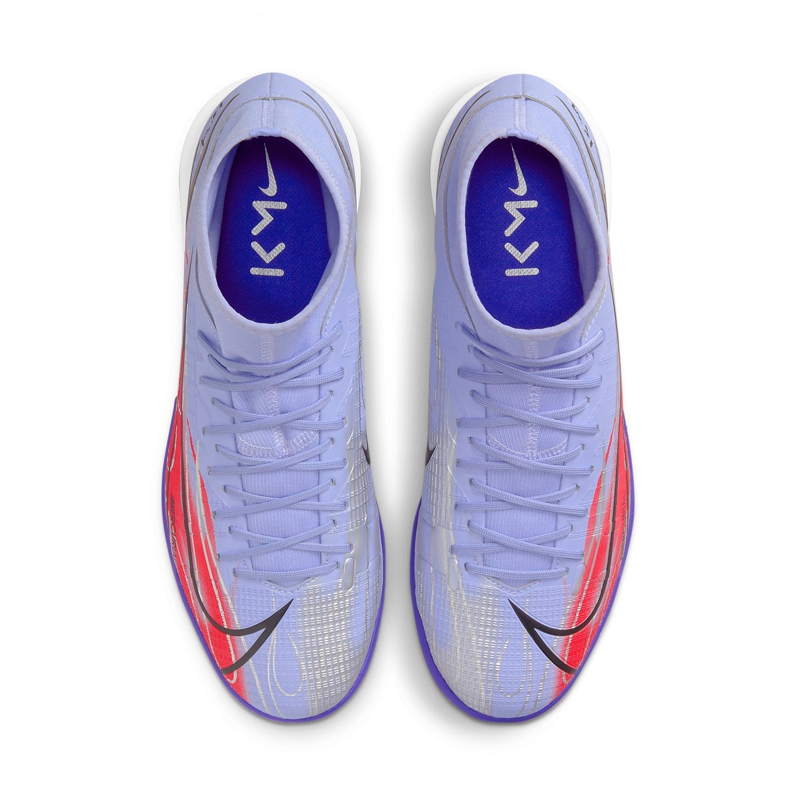 Nike Kylian Mbapp x Mercurial Superfly 8 Academy IC 'Flames' DB2862-506