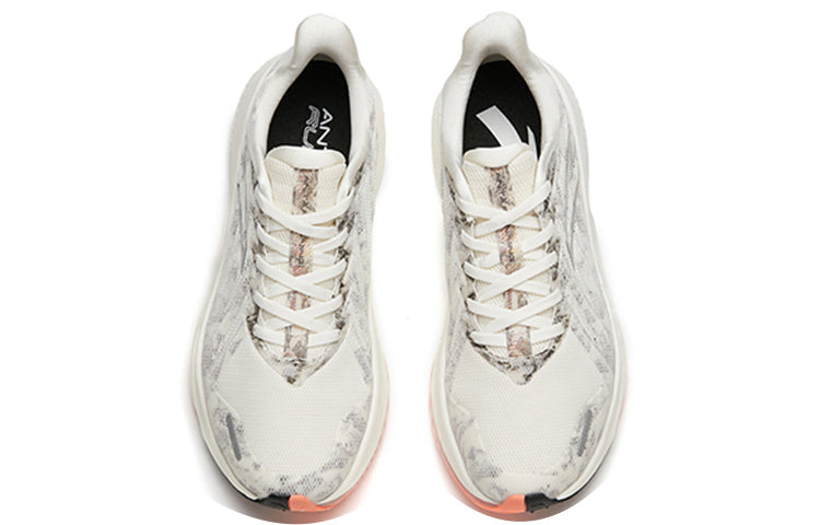 (WMNS) ANTA Rocket 3 Low 'White Grey' 122145587-4