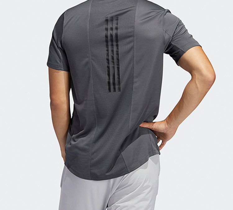 adidas Trg Tee H.Rdy Sports Training Short Sleeve Gray FM2100