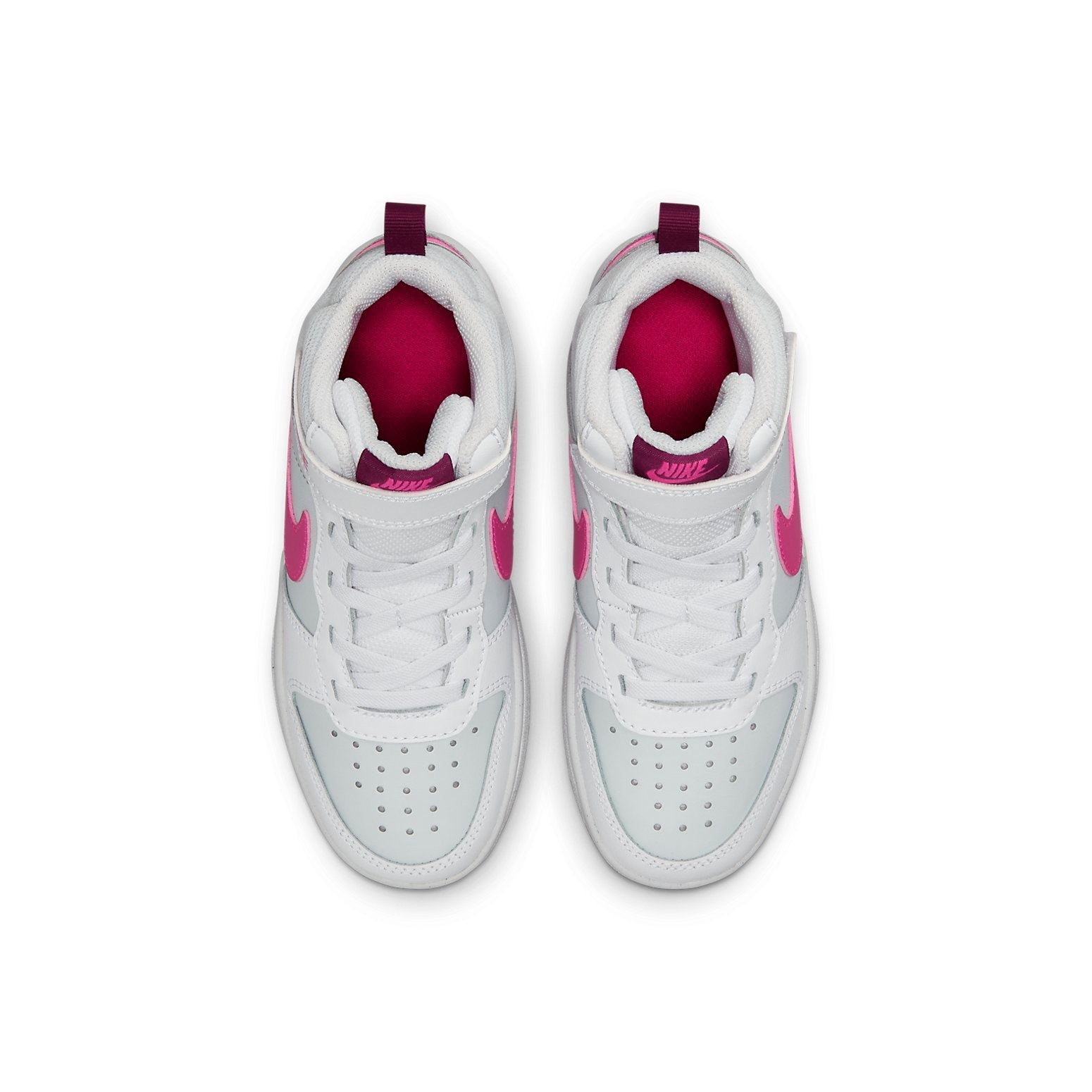 (PS) Nike Court Borough Mid 2 'Pure Platinum Pink Prime' CD7783-006