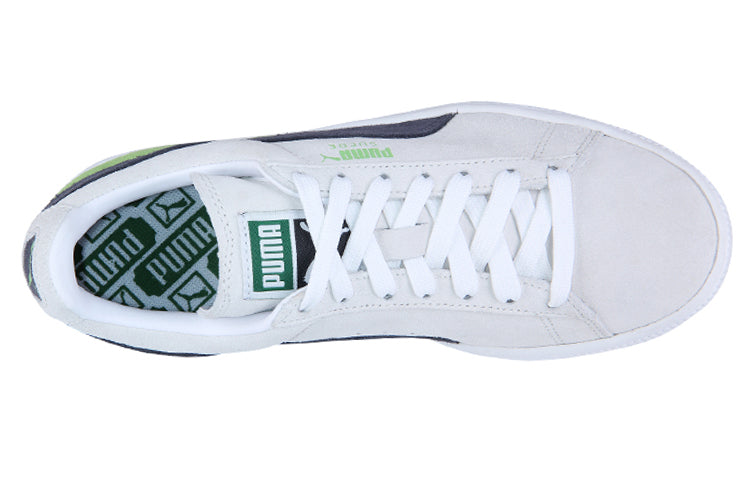 PUMA Suede Classic+ Low-cut Sneakers White/Black/Green 359097-03