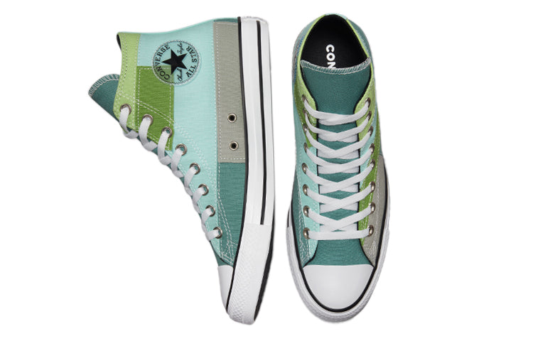Converse Chuck Taylor All Star High 'Patchwork - Jade Unity' A02030F