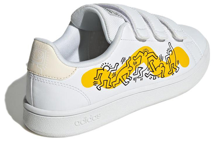 adidas Advantage . 'White Yellow' GX3685