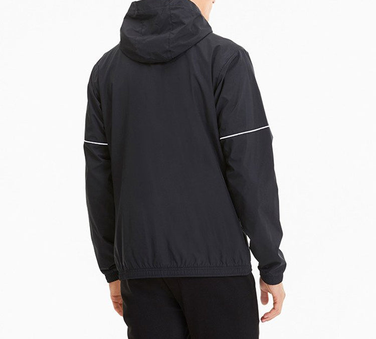 PUMA Casual Sports hooded Long Sleeves Jacket Black 656802-03