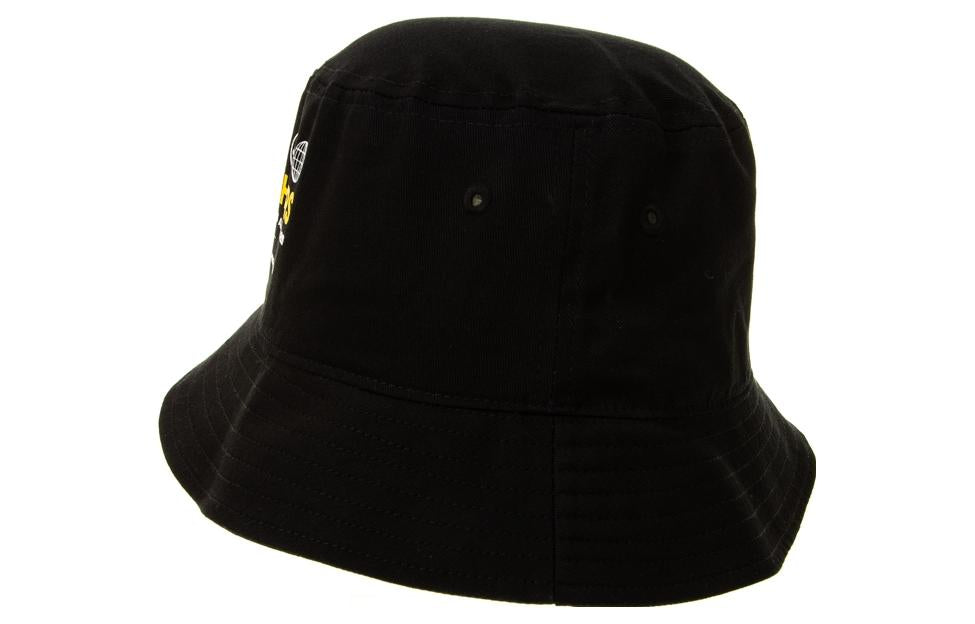 Skechers Logo Printed Fisherman Hat 'Black Yellow' L321U034-0018
