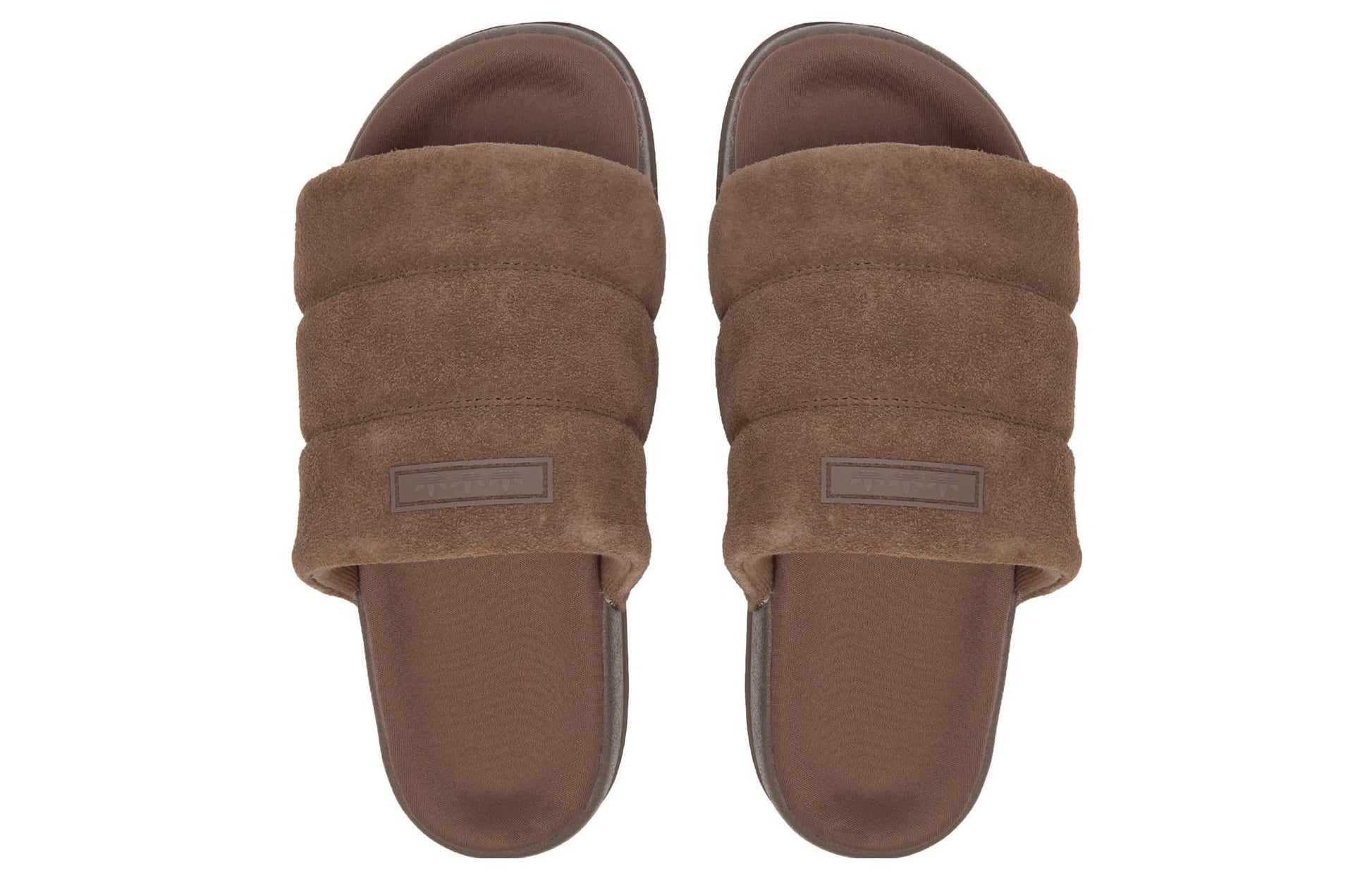 (WMNS) adidas Originals Adilette Essential 'Brown' IE9649