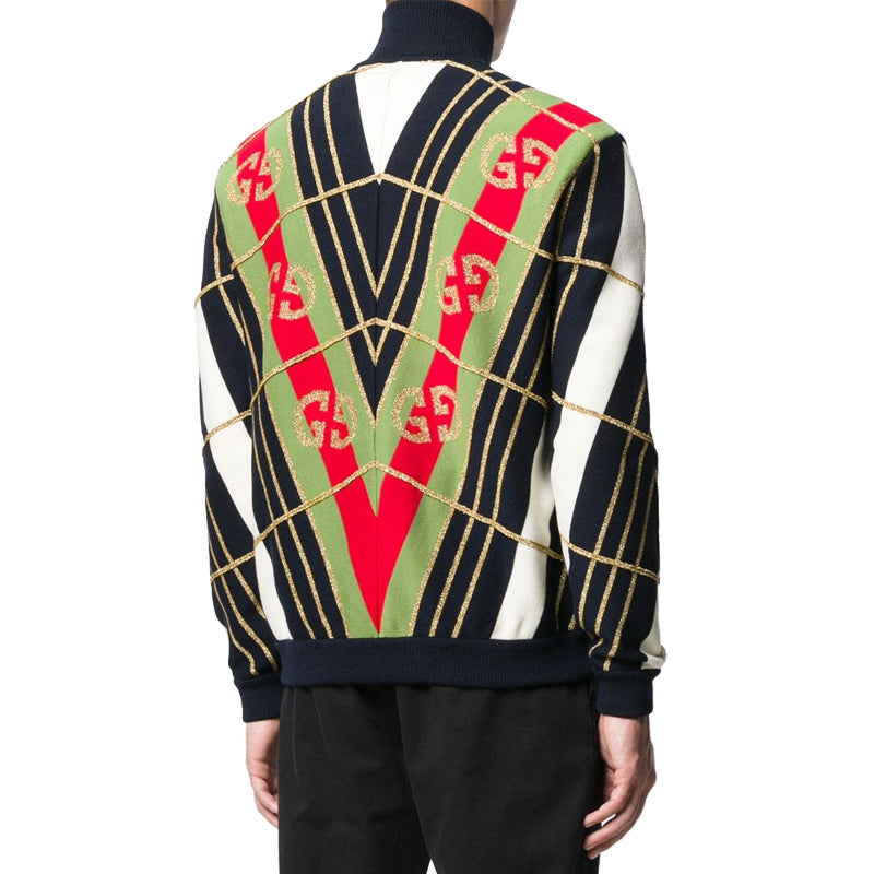 Gucci Bomber Knit Jacket 'Multicolor' 571558-XKAQD-4548