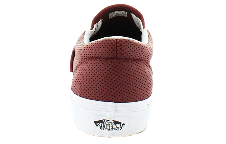 Vans Slip-On Low Top Casual Skate Shoes Unisex Red VN0004MPIBM