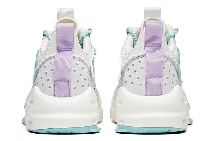 (WMNS) ANTA Badao Mid 'White Blue Purple' 122128084-3