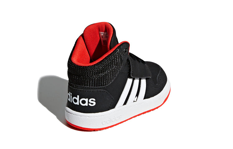 (TD) adidas Hoops 2.0 Mid 'Black White Red' B75945