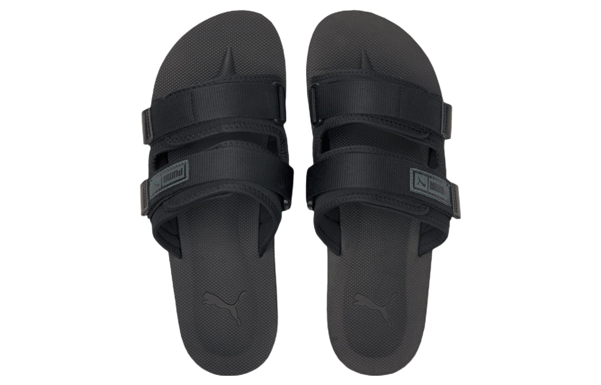 PUMA Bribe Tech Sports Slippers Unisex Black 384873-01