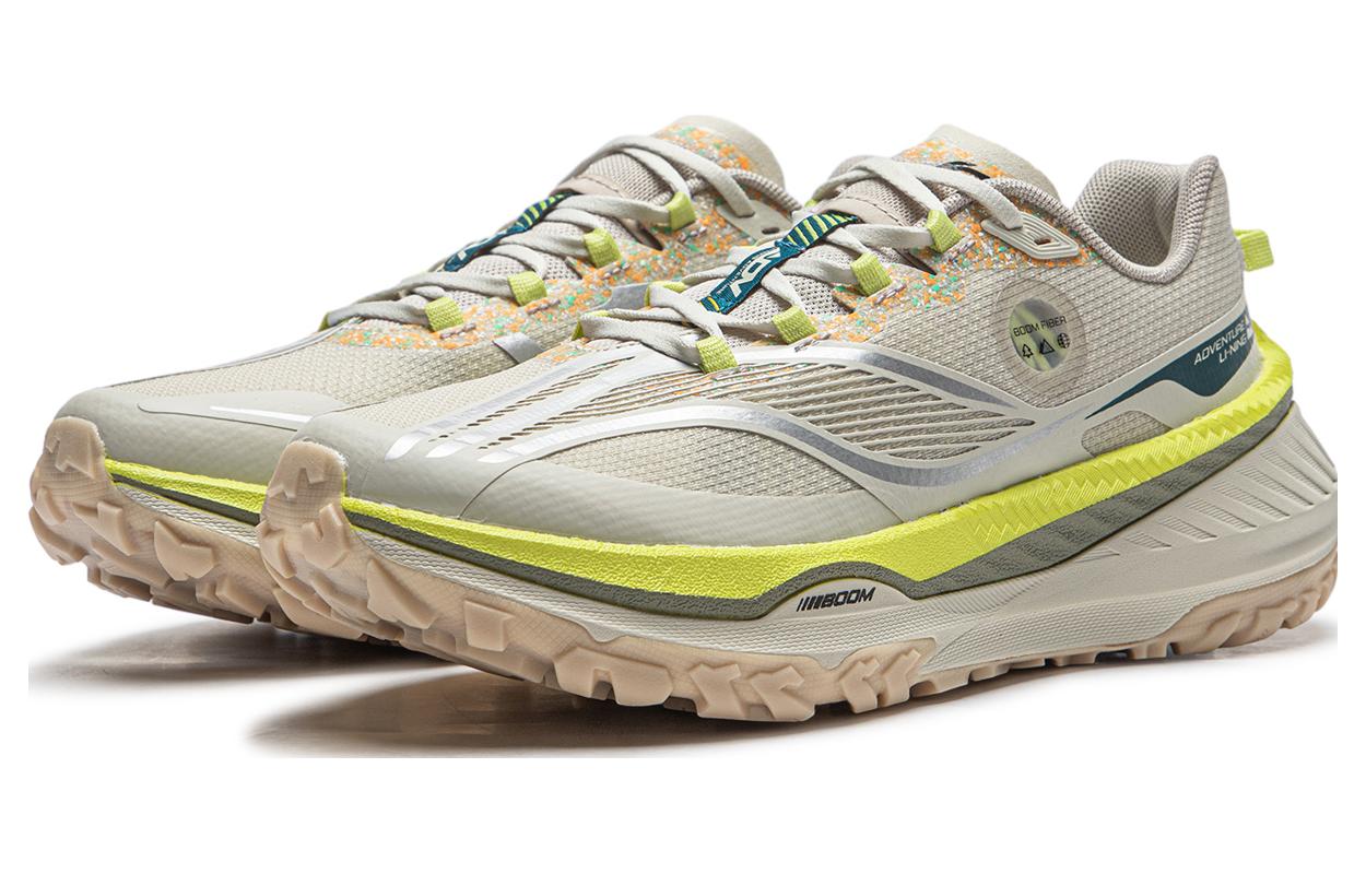 (WMNS) Li-Ning Dilu 'Grey Yellow' ARNT004-5