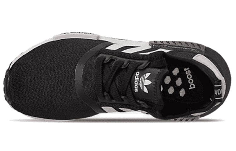 (GS) adidas NMD_R1 V1 J 'Black White' FV2594