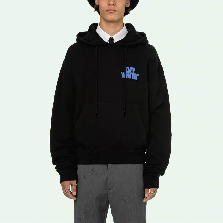 Men's Off-White SS21 Alphabet Printing Black OMBB037R21FLE0031040