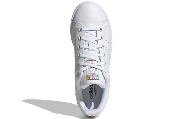 (GS) adidas Stan Smith J 'White Rainbow' EH0739