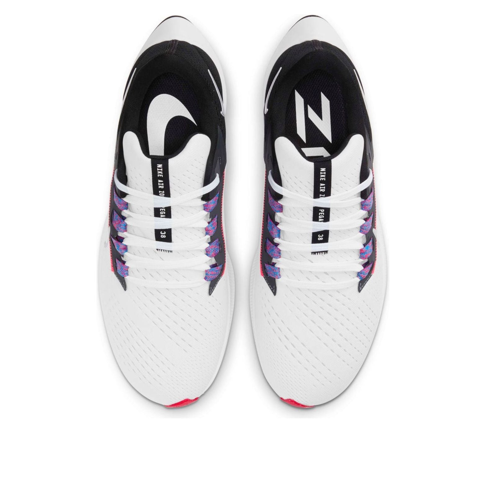 (WMNS) Nike Air Zoom Pegasus 38 'White Metallic Silver Black' CW7358-101