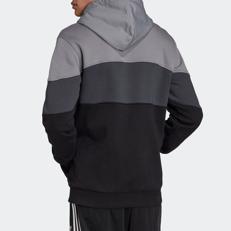 adidas originals Colorblock Fleece Lined Stay Warm Gray Black GD5796
