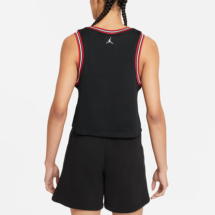 (WMNS) Air Jordan Essential Basketball Jersey Black DD0286-010