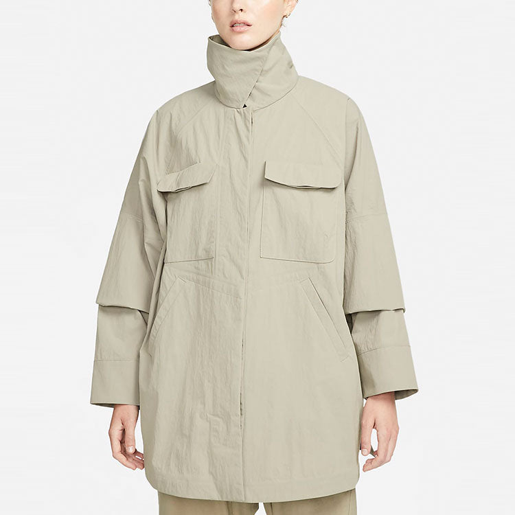 (WMNS) Nike ESC Series Solid Color Pocket High Collar Jacket DH2959-230