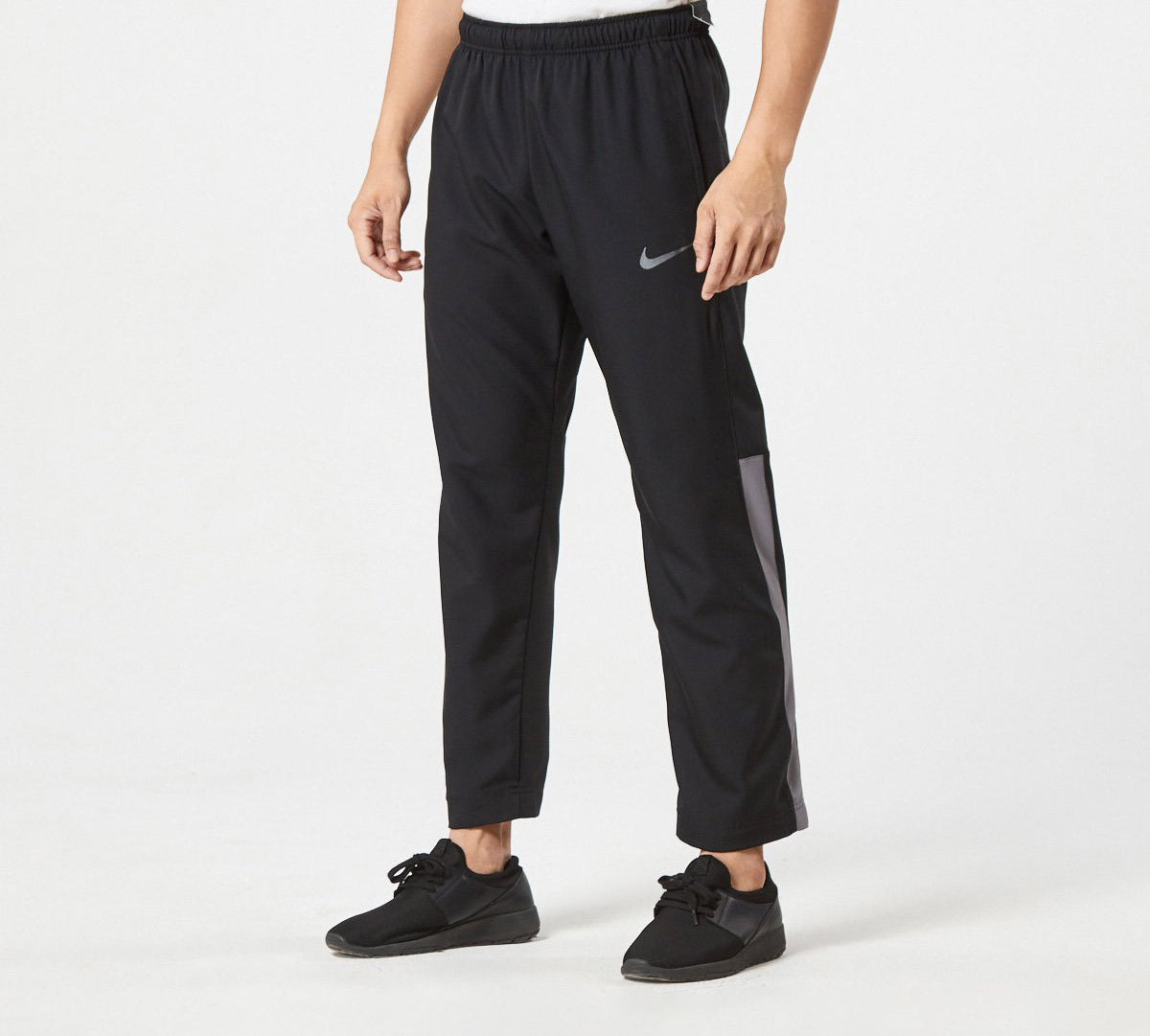 Nike Casual Sports Running Training Woven Straight Long Pants Black 927381-010