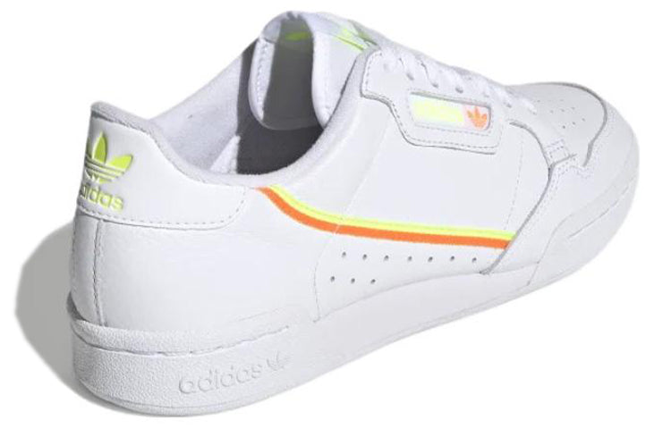 (WMNS) adidas Continental 80 'White Yellow Orange' EE4016