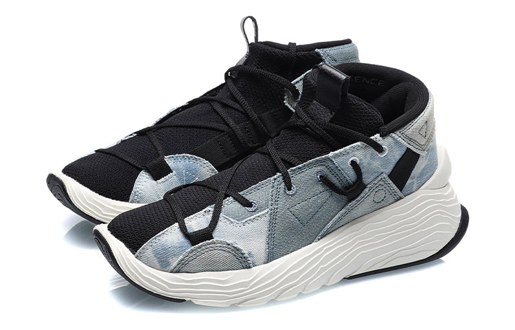 (WMNS) Li-Ning x Jackie Chan Essence Kungfu Winterized 'Black Grey' AGBQ084-4
