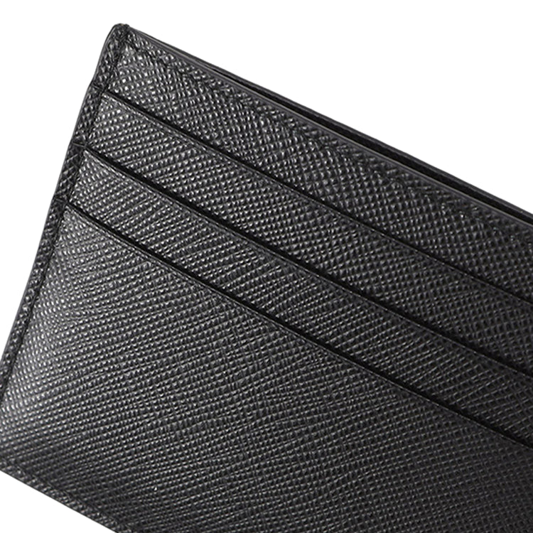 (WMNS) PRADA FW25 Saffiano Leather Card Holder 'Black' 1MC025-QWA-F0002