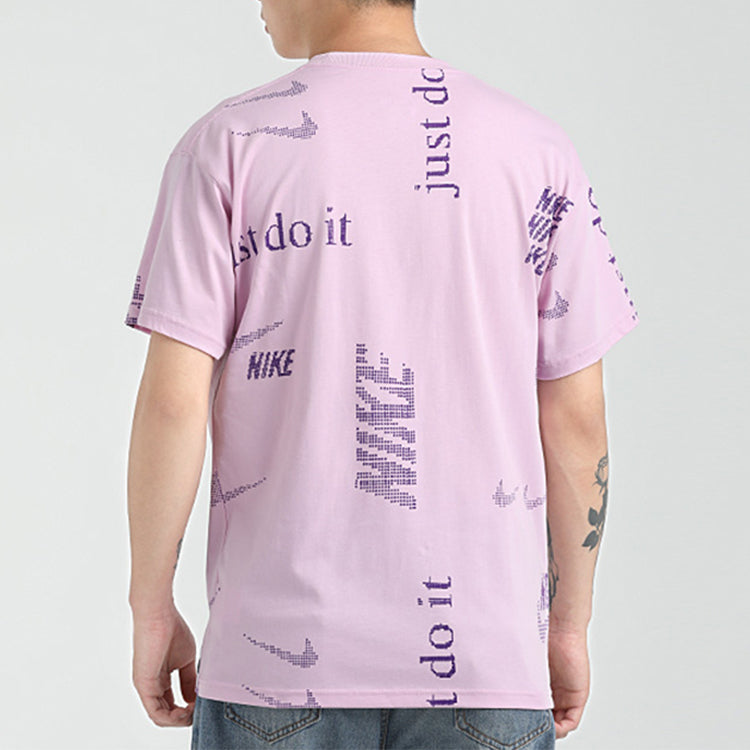 Nike Sportswear Pattern Short Sleeve Pink Light pink CW0378-676
