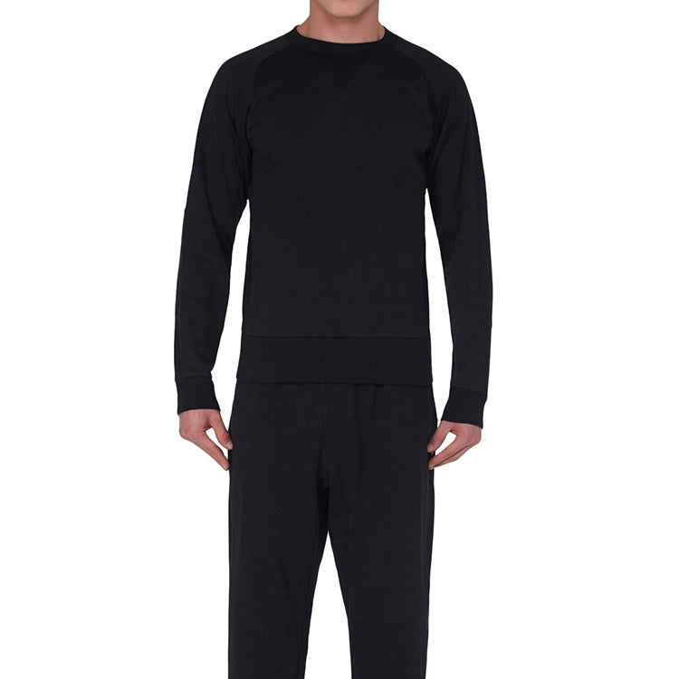 Men's Y-3 Back Large Logo Pure Cotton Casual Black S13583