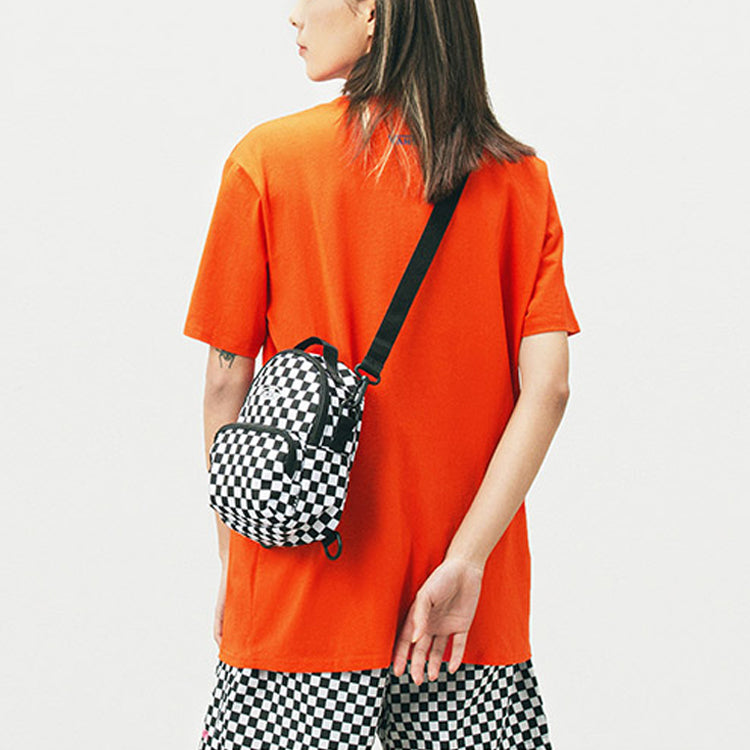 (WMNS) Vans Funny Pattern Small Turtle Embroidered Sports Short Sleeve Orange VN0A5F2E9D2