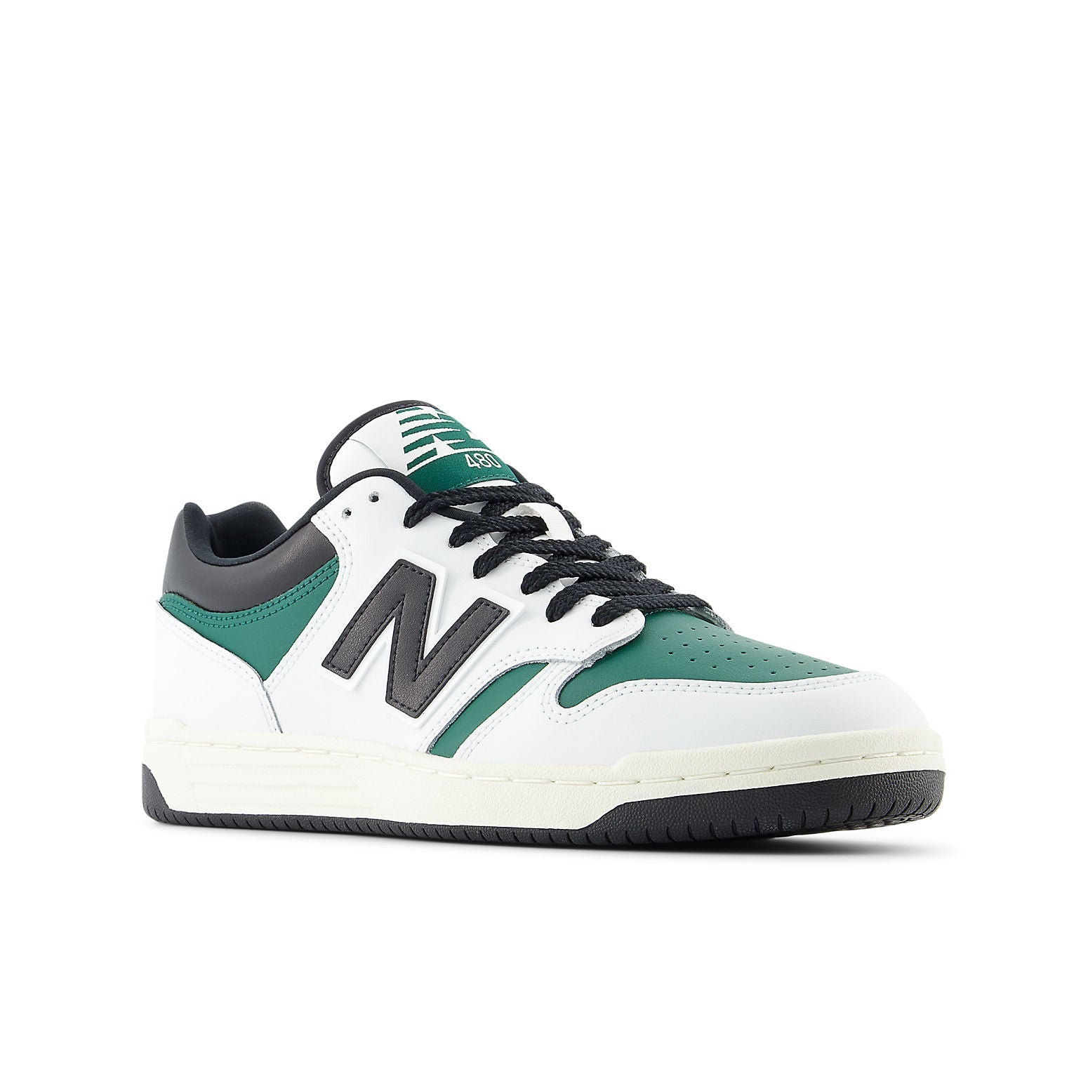 New Balance 480 'White Marsh Green Black' BB480LTD