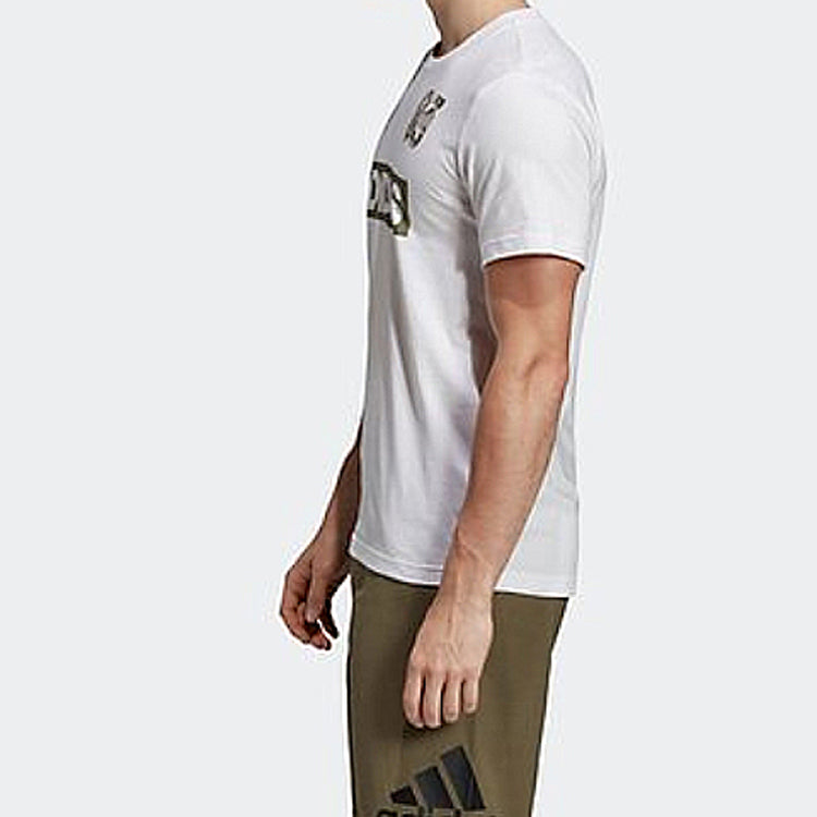 adidas Sports Stylish Short Sleeve 'White' DV3067