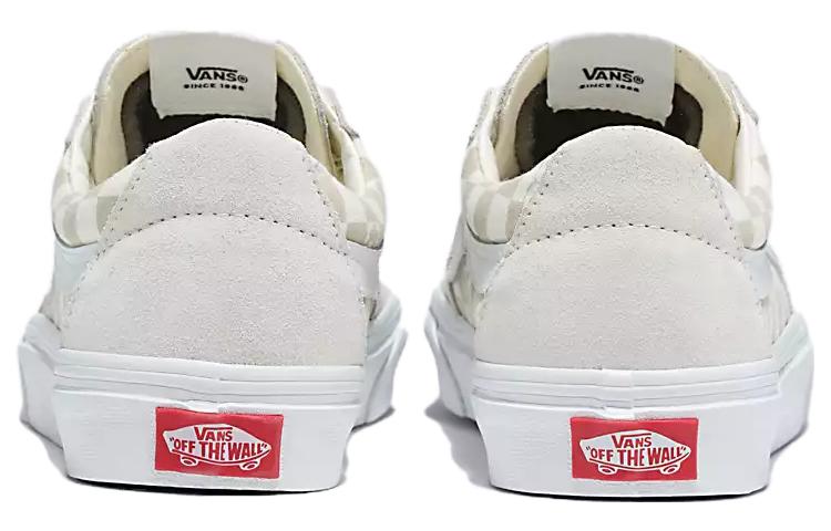 (WMNS) Vans Sk8-Low Floral Check 'White' VN0009QRFS8