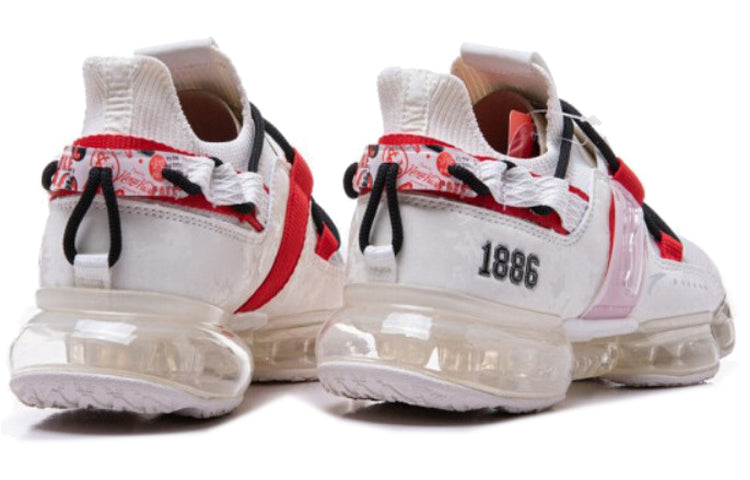 (WMNS) ANTA x Coca-Cola Running Series Sneakers 'White Black Red' 122025530-5