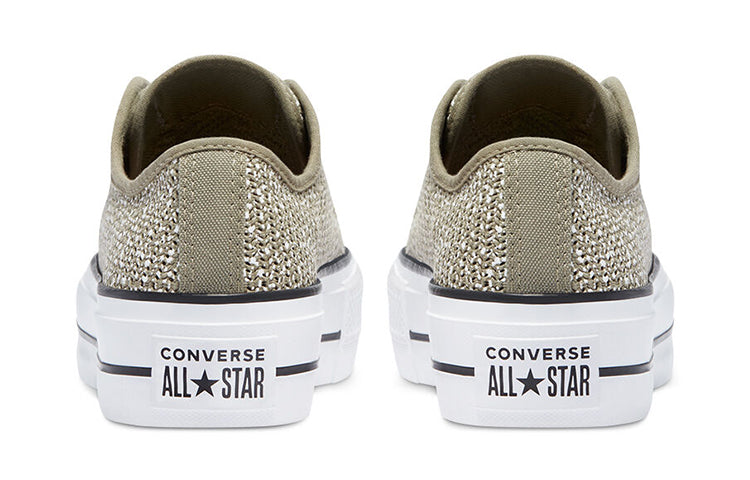 (WMNS) Converse Chuck Taylor All Star Platform Low 'Light Field Surplus' 570791C